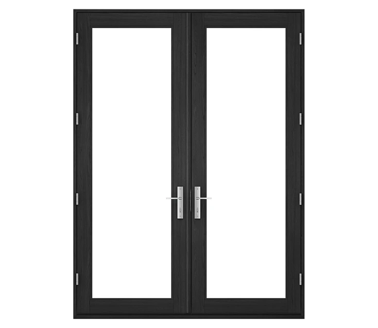 Pella Reserve Contemporary Wood Hinged Patio Door in Paducah